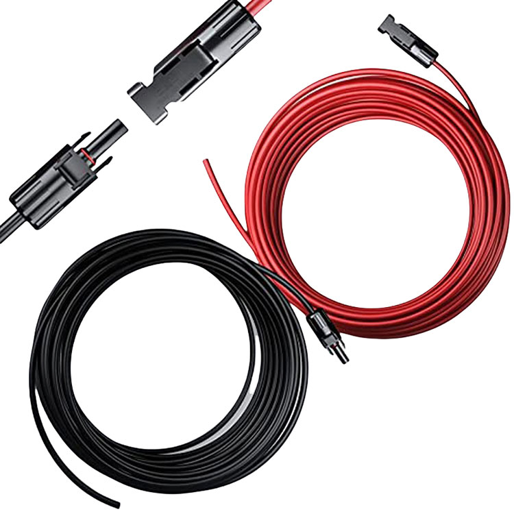 Kabel Sambungan Suria 12AWG Kuprum Tanpa Oksigen Bertin
